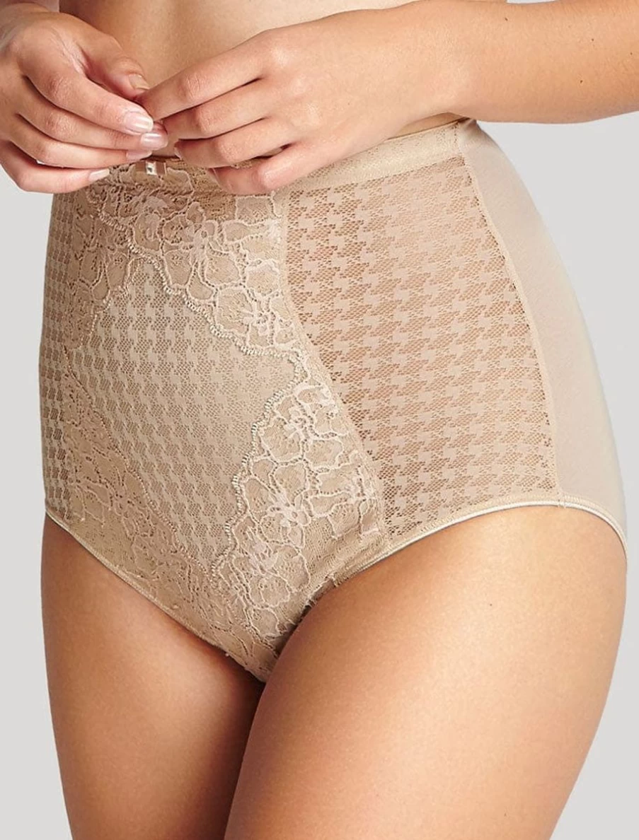 Panache Envy High Waist Shaping Brief in Chai - Supportive & Comfortable Underwear by Panache