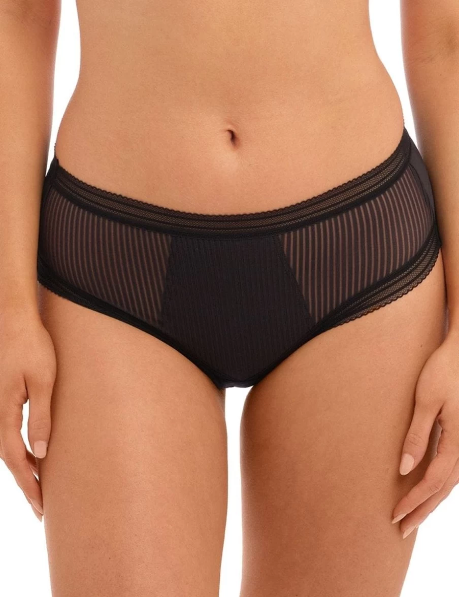 Fantasie Fusion Brief Black - Stylish Women's Underwear by Fantasie Brand