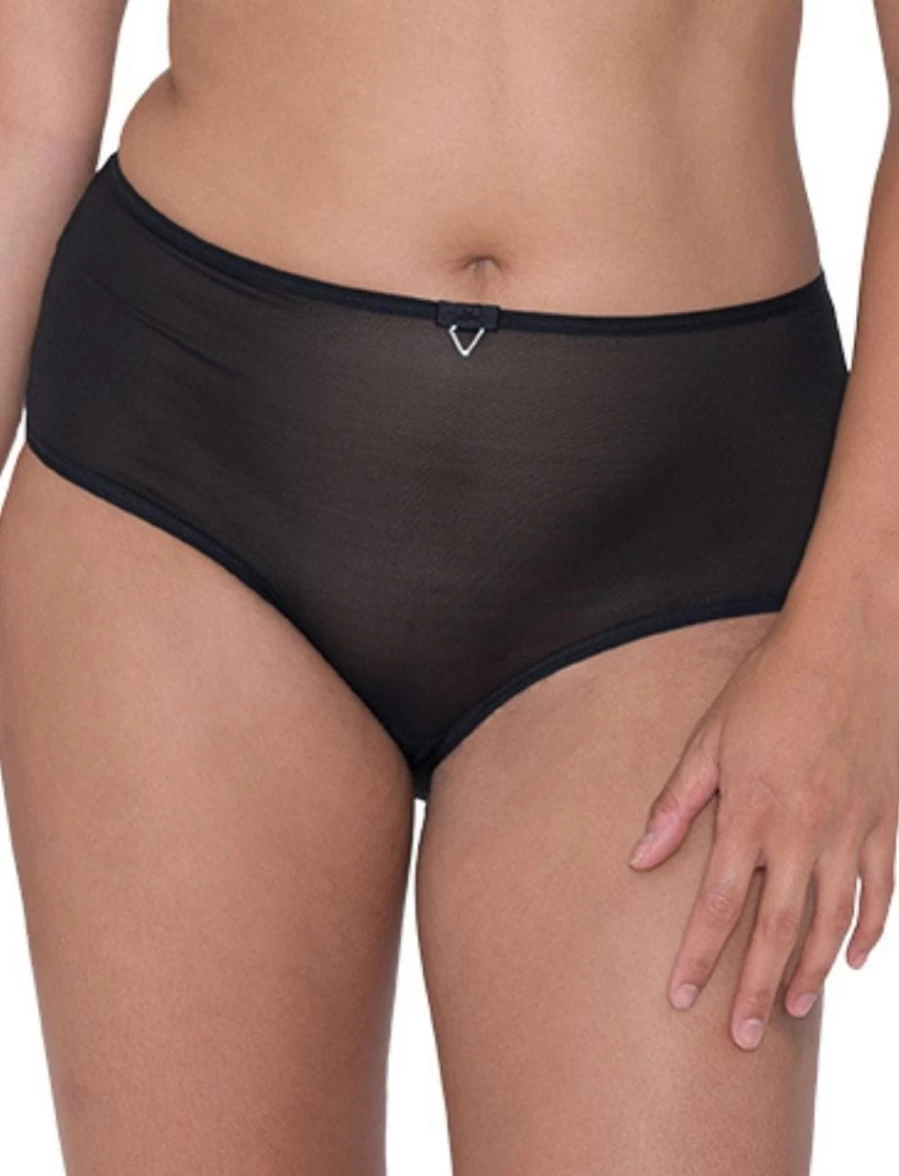Curvy Kate Victory High Waist Shorts in Black for Women - Comfortable & Stylish Underwear