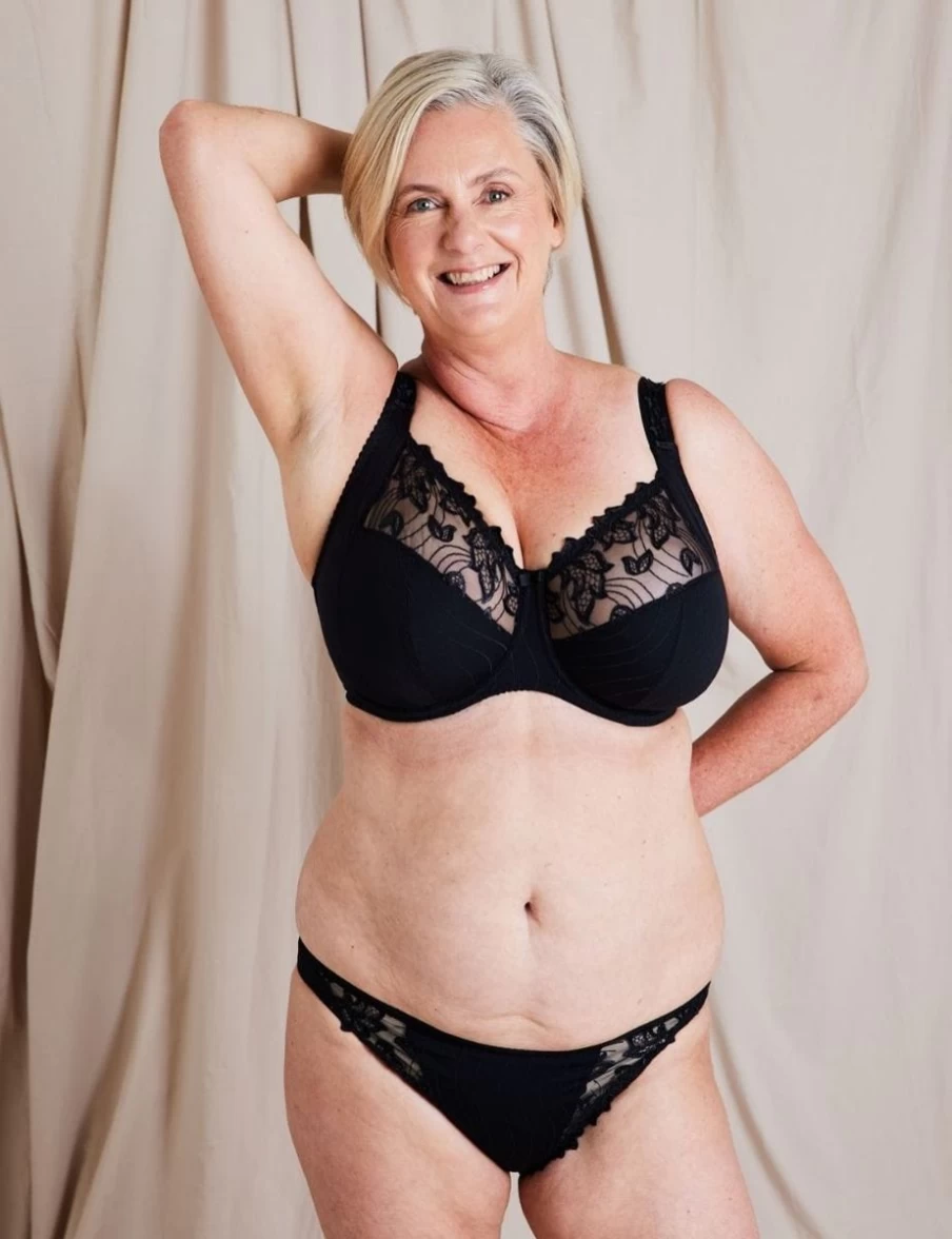 Prima Donna Deauville Full Cup Bra in Black | Luxury Supportive Lingerie