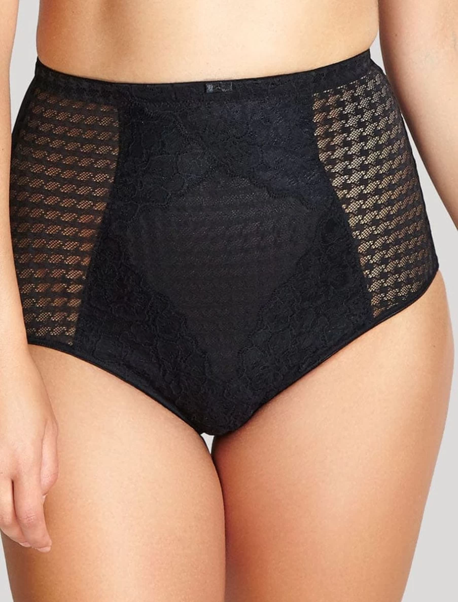 Panache Envy High Waist Shaping Brief - Black Comfortable Tummy Control Underwear
