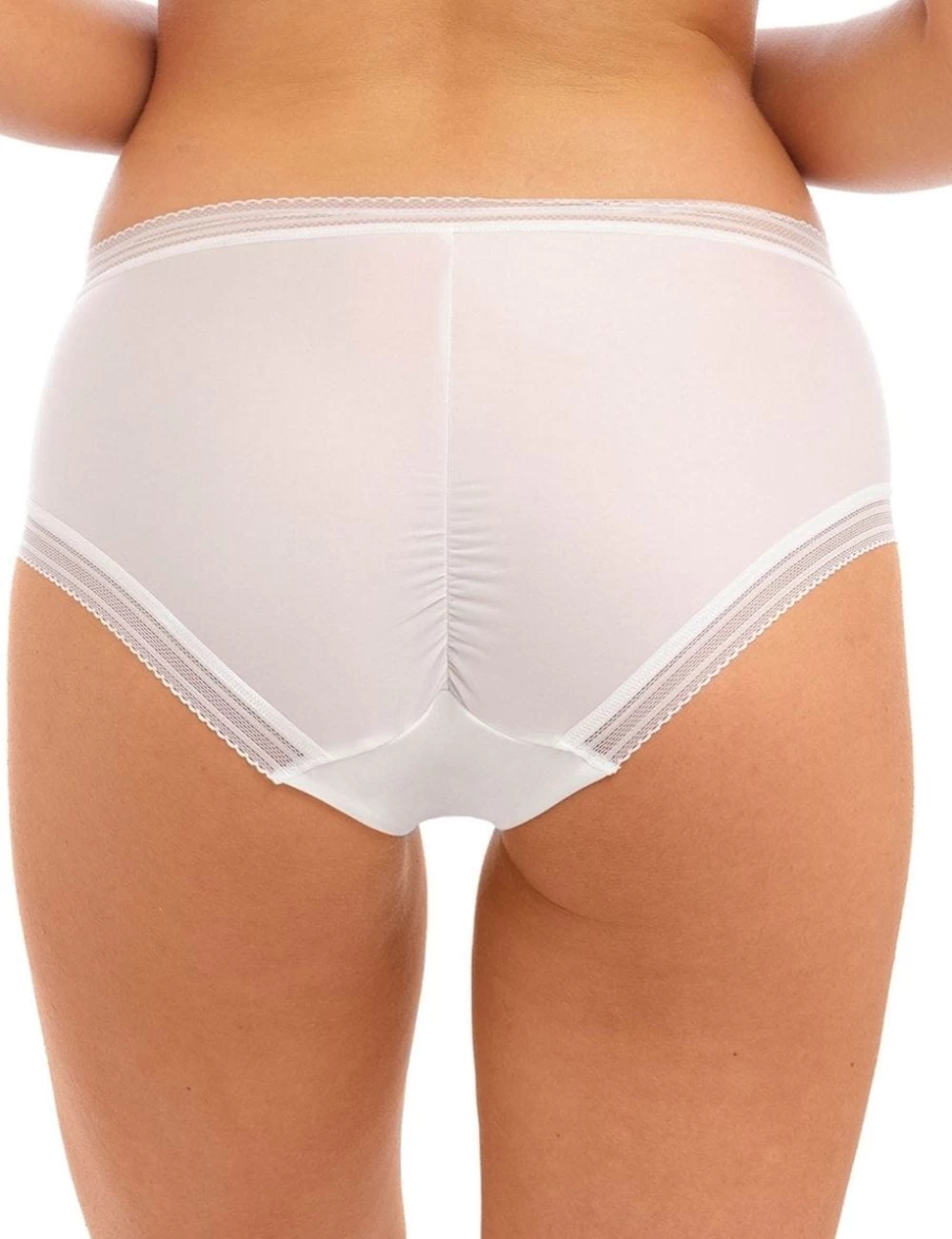 Fantasie Fusion Women's White Brief Underwear - Comfortable & Stylish Cotton Panties