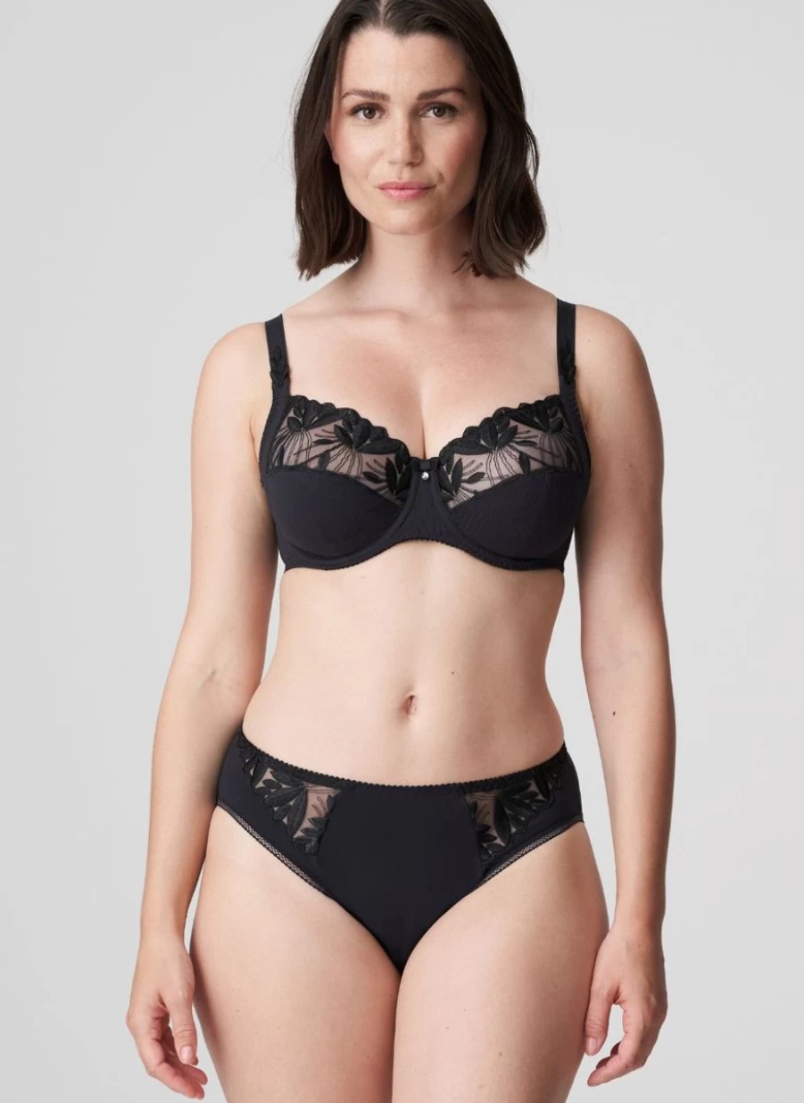 Prima Donna Orlando Full Cup Bra in Charcoal | Premium Support & Comfort | Prima Donna Lingerie