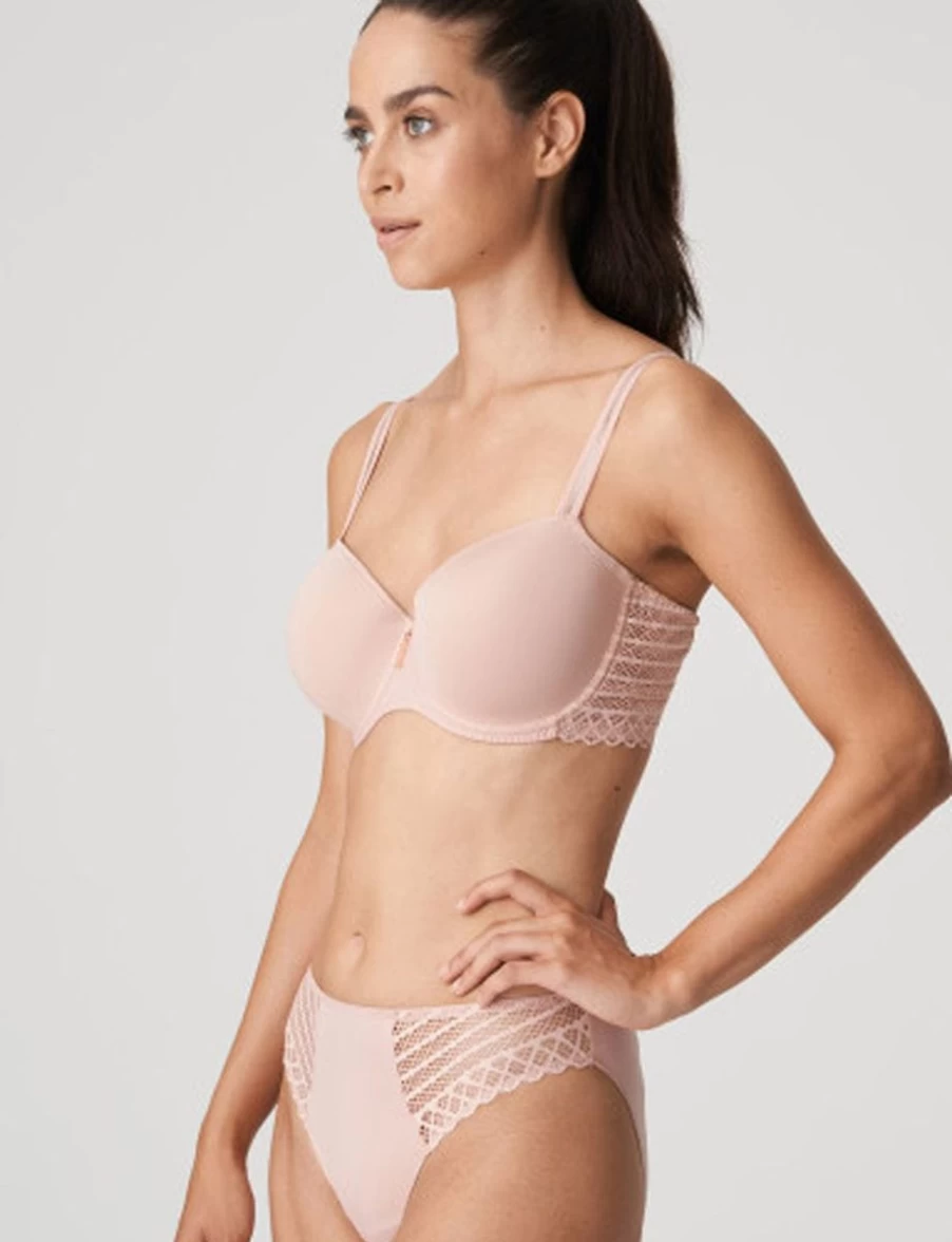 Prima Donna Twist East End Padded Balcony Bra in Powder Rose | Comfortable Support Lingerie