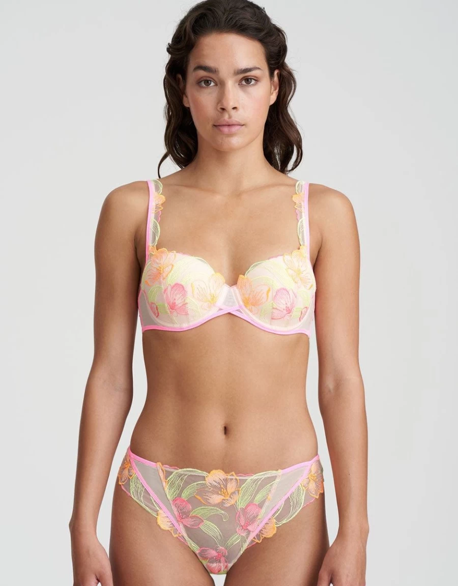 Marie Jo Georgia Balcony Bra - Neon Crush Lace Underwire Bra for Women