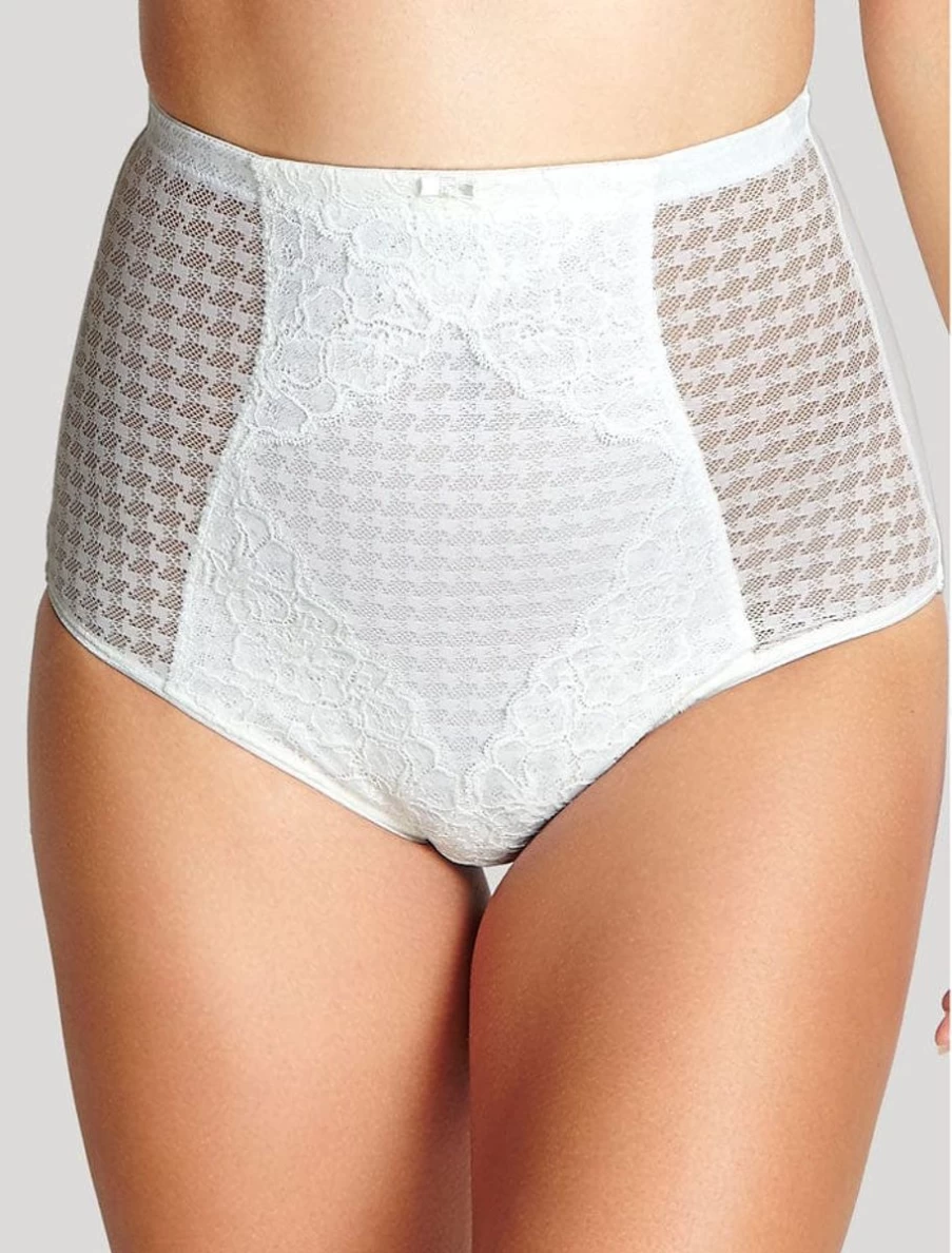Panache Envy High Waist Shaping Briefs - Ivory Full Briefs for Women - Comfortable & Supportive Underwear