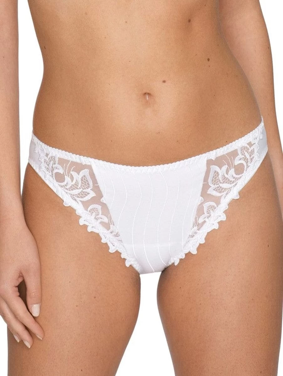 Prima Donna Deauville Rio Women's White Lace Brief Underwear